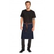 Chef Works Memphis Denim 3/4 Apron - Indigo - AW049 Chef