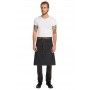 Chef Works Memphis Denim 3/4 Apron - Black - AW049 Chef