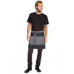 Chef Works Manhattan Half Apron Black Denim -  AW046