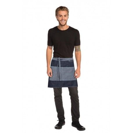 Chef Works Manhattan Denim Waist Apron - Indigo - AW046 Chef