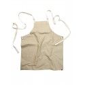 Chef Works Byron Canvas Crossback Back Apron - Natural -  ACRS602