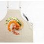 Chef Works Byron Canvas Crossback Back Apron - Natural -