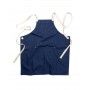 Chef Works Byron Canvas Crossback Back Apron - Navy - ACRS602