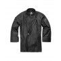 Chef Works Gramercy Mens Denim Zipper Chef Jacket BLACK-