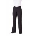 Chef Works Professional Women's Black Chef Pants- PW003