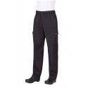 Chef Works Better Build Black Baggy Cargo Pants - PC001-BLK