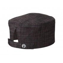 Chef Works Corvallis Burgundy Crosshatch Beanie - HBXX012 Chef