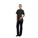 Chef Works Chelsea Black Womens Chef Jacket - CES05W-BLK