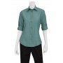 Chef Works Womens Chambray Green Mist Shirt SLWCH002 Chef