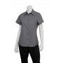 Chef Works Womens Grey Universal Shirt Chef Works,Cooks Plus