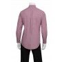 Chef Works Mens Chambray Dusty Rose Shirt SLMCH005 Chef