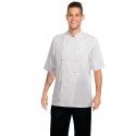 Chef Works Capri White Chef Jacket - 100% Cotton