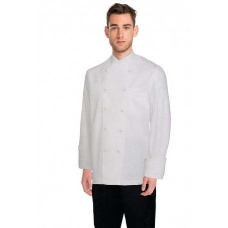 Chef Works Milan White 100% Cotton Chef Jacket Chef Works,Cooks