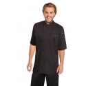 Chef Works Valais Black V-Series Chef Jacket