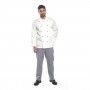 Portwest Somerset Chefs Jacket - Black & White Portwest,Cooks