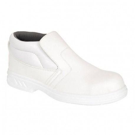 Portwest Steelite Slip On Safety Boot S2 - White FW83 Portwest