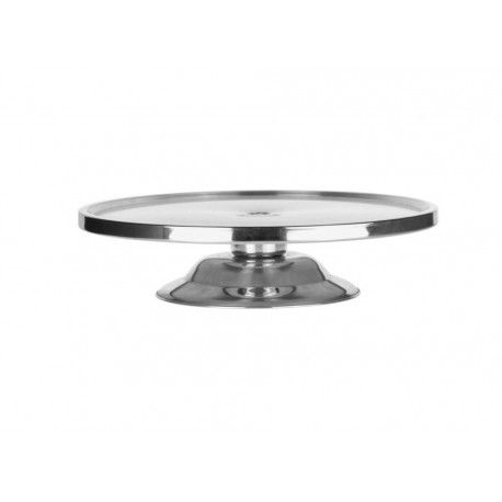 Cake Stand Stainless Steel 300mm x75mm - Tomkin Chef Inox,Cooks