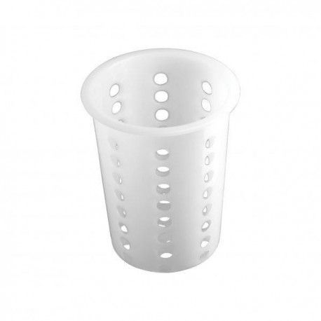 Chef Inox Cutlery Holder Cylinder Plastic 90x135mm Chef