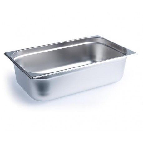 Chef Inox Steam Pan 1/3 Size 100mm 4.30lt Chef Inox,Cooks Plus