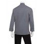 Chef Works Lansing Mens Grey Chef Jacket - BCMC010-GRY Chef