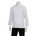 Chef Works Lansing Mens White Chef jacket -BCMC010-WHT