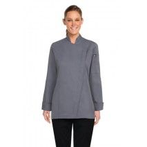 Chef Works Lansing Womens Grey Chef Jacket - BCWMC007-GRY Chef