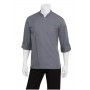 Chef Works Lansing Mens Grey Chef Jacket - BCMC010-GRY Chef