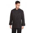 Chef Works Black Calgary Cool Vent Chef Jacket - JLLS