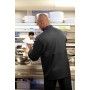 Chef Works Black Calgary Cool Vent Chef Jacket - JLLS Chef