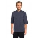 Chef Works Deep Grey 3/4 Sleeve Chef Shirt - SK3001-DGY