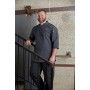 Chef Works Deep Grey 3/4 Sleeve Chef Shirt - SK3001-DGY Chef