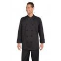 Chef Works Montpellier Black Chef Jacket - COBL