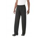 Chef Works Better Built Black Baggy Chef Pants - BSOL-BLK