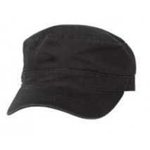 Chef Works Black Military Cap - HC007-BLK Chef Works,Cooks Plus