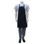 Chef Works Short Navy PVC Bib Apron - Waterproof Chef