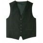 Chef Works Men's Black Basic Vest - VPME-BLK Chef Works,Cooks