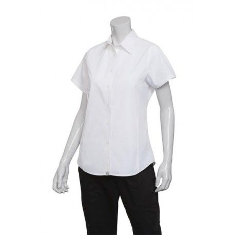 Chef Works Ladies White Universal Shirt - CSWV-WHT Chef