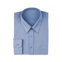 Chef Works Men's French Blue Dress Shirt - D100-FRB