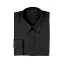 Chef Works Men's Black Dress Shirt - D150-BLK