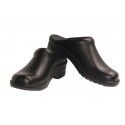 Sanita San-Nitril Mal Open Black Clogs