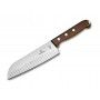 Victorinox Rosewood Fluted Santoku 17cm - 6.8520.17