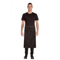 Chef Works Boulder Black 3/4 Apron Chef Works,Cooks Plus