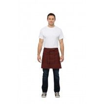 Chef Works Uptown Red/Navy Half Apron AHN01 Chef Works,Cooks