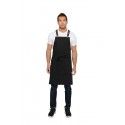 Chef Works Berkeley Jet Black Bib Apron