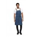 Chef Works Berkeley Mid Blue Bib Apron