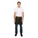 Chef Works Berkeley Black Half Apron