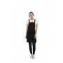 Chef Works Berkeley Jet Black Petite Bib Apron Chef Works,Cooks