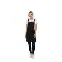 Chef Works Berkeley Jet Black Petite Bib Apron