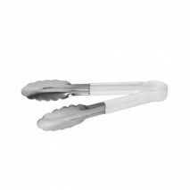 Tomkin Utility Tongs White 300mm Tomkin,Cooks Plus