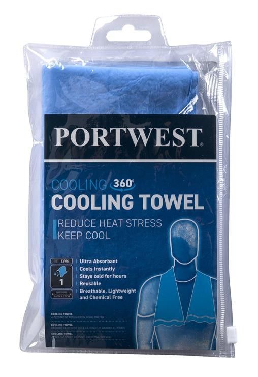 a towel that stays cold